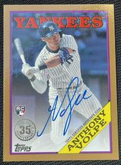 Anthony Volpe [Gold] #88BAU-AV Baseball Cards 2023 Topps Update 1988 Autographs Prices