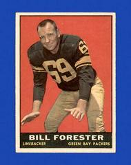 Bill Forester Football Cards 1961 Topps Prices