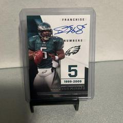Donovan McNabb Football Cards 2022 Panini Score Franchise Numbers Autographs Prices