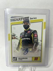 Brandon Jones #SS-BJ Racing Cards 2018 Panini Donruss Nascar Signature Series Prices