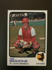 Ted Simmons #85 Baseball Cards 1973 Topps Prices