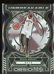 Kevin Durant Basketball Cards 2021 Panini Obsidian Unbreakable Prices