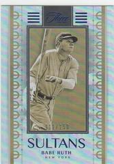 Babe Ruth #S-1 Baseball Cards 2022 Panini Three and Two Sultans Prices