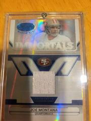 Joe Montana [Mirror Blue Material] #237 Football Cards 2006 Leaf Certified Materials Prices