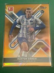 Marton Dardai [Orange] #10 Soccer Cards 2021 Topps Finest Bundesliga Prices