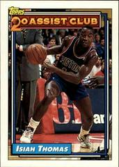 Isiah Thomas Basketball Cards 1992 Topps Prices