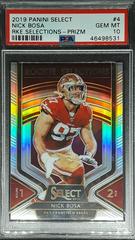 Nick Bosa Football Cards 2019 Panini Select Rookie Selections Prices