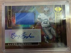 Barry Sanders #IJA-BS Football Cards 2022 Panini Illusions Immortalized Jersey Autographs Prices