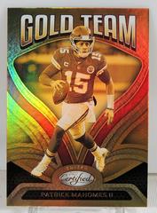 Patrick Mahomes II [Bronze] #GT-2 Football Cards 2022 Panini Certified Gold Team Prices