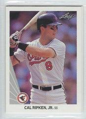 Cal Ripken Jr. Baseball Cards 1990 Leaf Prices