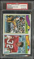Bragg, Easterling [2 Panel] Football Cards 1977 Topps Mexican Prices