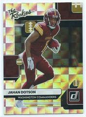 Jahan Dotson Football Cards 2022 Panini Donruss The Rookies Prices