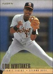 Lou Whitaker #122 Baseball Cards 1996 Fleer Prices