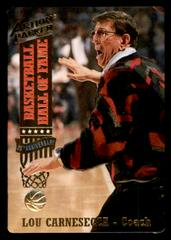Lou Carnesecca Basketball Cards 1993 Action Packed Hall of Fame Prices