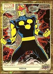 Nova [Seismic Gold] #159 Marvel 2023 Upper Deck Platinum Prices