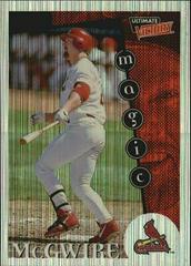 Mark McGwire #159 Baseball Cards 1999 Ultimate Victory Prices