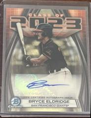 Bryce Eldridge [Superfractor] Baseball Cards 2023 Bowman Draft Class of Autographs Prices