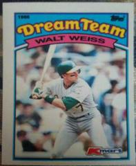 Walt Weiss #4 Baseball Cards 1989 Kmart Prices