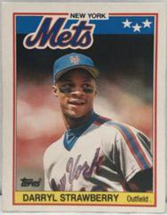 Darryl Strawberry #76 Baseball Cards 1988 Topps American Prices