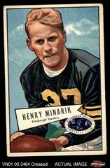 Harry Minarik #82 Football Cards 1952 Bowman Large Prices