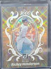 Rickey Henderson #M3K-1 Baseball Cards 2023 Panini Donruss Mr. 3000 Prices