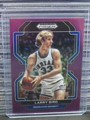 Larry Bird [Purple] Basketball Cards 2022 Panini Prizm Draft Picks Prices