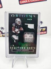 Josh Jacobs [Green] Football Cards 2022 Panini Origins Hometown Roots Prices