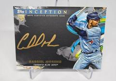 Gabriel Moreno [Gold Ink] Baseball Cards 2023 Topps Inception Silver Signings Prices