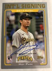 Hoy Park [Silver] Baseball Cards 2022 Topps Archives 2005 Draft Picks Autographs Prices