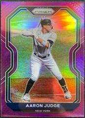 Aaron Judge [Purple Prizm] Baseball Cards 2021 Panini Prizm Prices