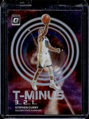Stephen Curry [Holo] #10 Basketball Cards 2022 Panini Donruss Optic T Minus 3 2 1 Prices