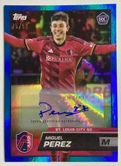Miguel Perez [Autograph Blue] #102 Soccer Cards 2023 Topps MLS Prices