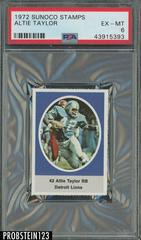 Altie Taylor Football Cards 1972 Sunoco Stamps Prices