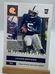 Jahan Dotson [Bronze] #11 Football Cards 2022 Panini Chronicles Draft Picks Prices