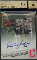 Austin Jackson [Autograph] #430A Baseball Cards 2017 Topps Now Prices