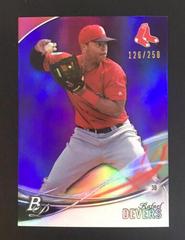 Rafael Devers [Purple] #TP-RD Baseball Cards 2016 Bowman Platinum Top Prospects Prices