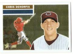 Chris Denorfia #71 Baseball Cards 2005 Topps Heritage Chrome Prices