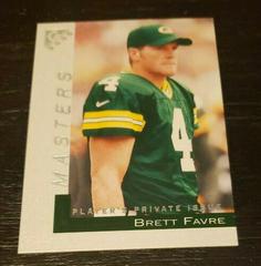 Brett Favre [Player's Private Issue] Football Cards 2000 Topps Gallery Prices
