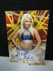 Alexa Bliss [Gold] Wrestling Cards 2018 Topps WWE Road To Wrestlemania Autographs Prices