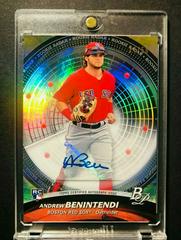 Andrew Benintendi [Autograph] Baseball Cards 2017 Bowman Platinum Rookie Radar Prices
