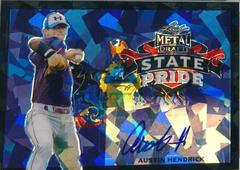 Austin Hendrick [Black Crystal] #BA-AH1 Baseball Cards 2020 Leaf Metal Draft Autographs Prices