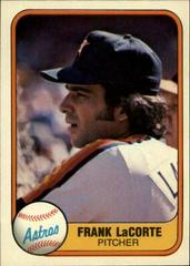 Frank LaCorte #55 Baseball Cards 1981 Fleer Prices