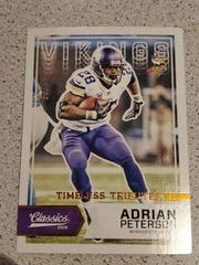 Adrian Peterson [Timeless Tributes Bronze] #4 Football Cards 2016 Panini Classics Prices