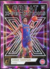 Ausar Thompson [Purple] #15 Basketball Cards 2023 Panini Donruss Great X Pectations Prices