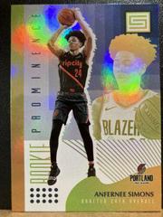 Anfernee Simons #23 Basketball Cards 2018 Panini Status Rookie Prominence Prices