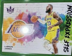 LeBron James [Violet] #10 Basketball Cards 2023 Panini Court Kings Self Expression Prices