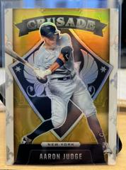 Aaron Judge [Gold] #23 Baseball Cards 2022 Panini Chronicles Crusade Prices
