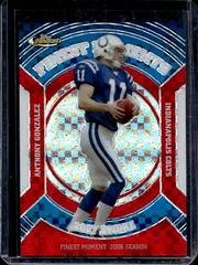 Anthony Gonzalez [Xfractor] #RFM-AG Football Cards 2007 Topps Finest Moments Prices