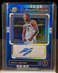 Bruce Brown [Blue] #29 Basketball Cards 2022 Panini Contenders Optic Perennial Autograph Prices