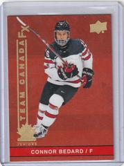 Connor Bedard Hockey Cards 2023 Upper Deck Team Canada Juniors FX Prices